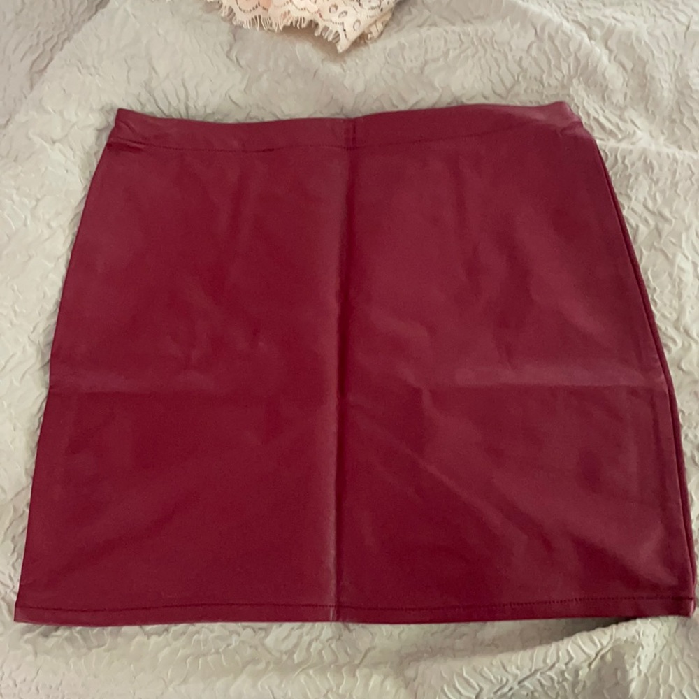 Forever 21 Faux Leather Skirt.